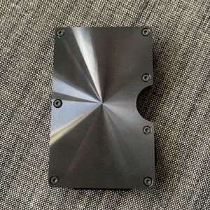 Mens Alpha Wallet with money clip